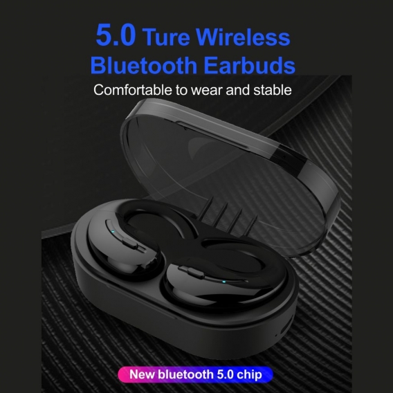 A8 TWS Wireless BT 5.0 Kopfhoerer HiFi 4D Stereo HD Anruf Ohrhoerer Ohrhoerer Sport Headset mit Mikrofon fuer Android iOS Xiaomi