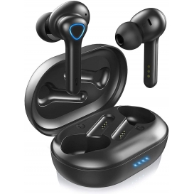 More about Wireless earbuds with 4 microphones, dual drivers, in-ear Bluetooth 5.0