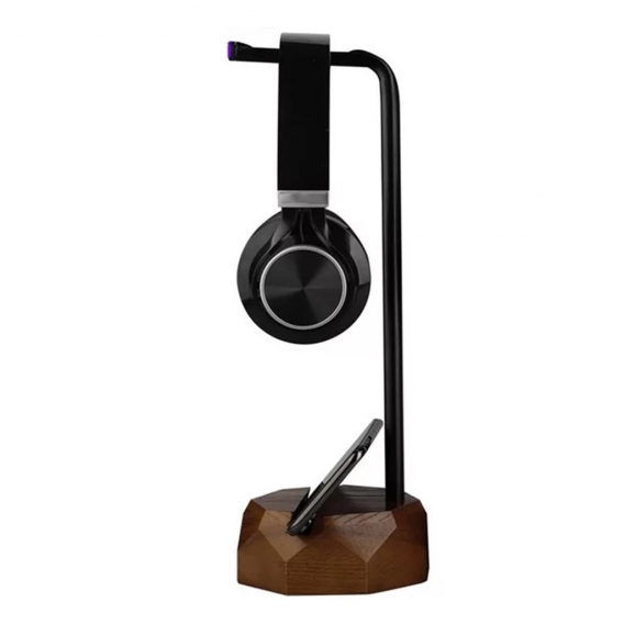 Holz Headset Halter, kopfhörer Aufhänger Halter für Gaming Headsets & DJ Studio Kopfhörer Desktop Kopfhörer Ständer für /AKG Far