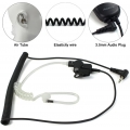 Retevis Security Schallschlauch 3.5mm In-Ear-Kopfhörer Headset Kompatibel mit Motorola Kenwood ICOM MP3 Universal (2 Stück)