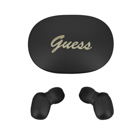 GUESS LOGO SCRIPT COLLECTION True Wireless Kopfhörer - schwarz