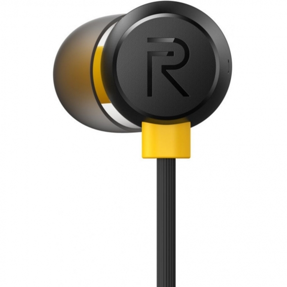 Realme Buds 2 Black In-Ear Kopfhörer magnetisch kabelgebunden Inline-Fernbedienung