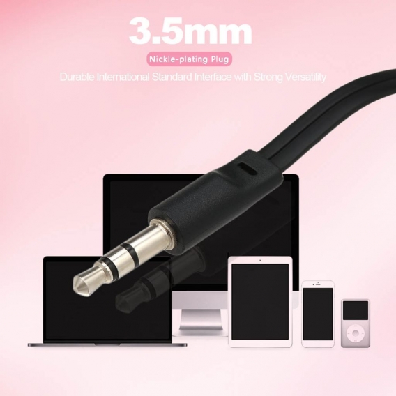 Universal 3,5 mm Wired Kopfh?rer In-Ear Weiche Silikon Ohrh?rer Ger?uschisolation Headset Musik Kopfh?rer 115 cm Draht fš¹r PC L