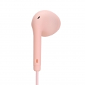 U19 3,5-mm-Kabelkopfhoerer In-Ear-Headset Macaron-Farbmusik-Kopfhoerer Smartphone-Ohrhoerer Inline-Steuerung mit Mikrofon