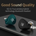 KZ S1 Bluetooth 5.0 In-Ear kabellose HiFi-Stereo-Sound-Kopfh?rer Sport-Ohrh?rer Schwarz S1D