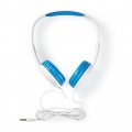 Nedis On-Ear-Kopfhörer mit Kabel | 3.5 mm | Seillänge: 1.20 m | 82 dB | Blau NE550724924