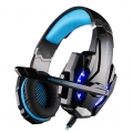 KOTION JEDES G9000 3,5-mm-Gaming-Kopfhoerer Stereo-Spiel Headset Geraeuschunterdrueckung Kopfhoerer mit Mikrofon-LED-Licht Lauts