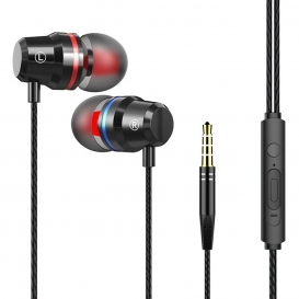 More about 3,5-mm-Kabel-In-Ear-Kopfhoerer mit schwerem Bass und Stereo-Lautstaerkeregler mit Mikrofon und Mikrofon-Schwarz