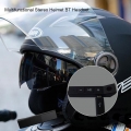 Multifunktions-Stereo-Helm Bluetooth-Headset Motorrad-Radfahrer Wireless-Headset Tragbare Rauschunterdrš¹ckung Anrufer Auto Answ