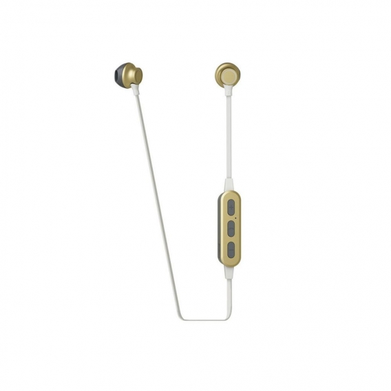 Muvit M2b Stereo Wireless Headphones Gold One Size