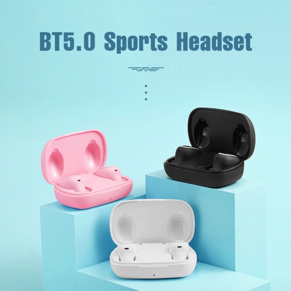 S9 TWS Ohrhörer Drahtlose Stereo-Musikkopfhörer BT5.0 Sport-Headset mit Mikrofon-Ladebox Unterstützt das kabellose Laden