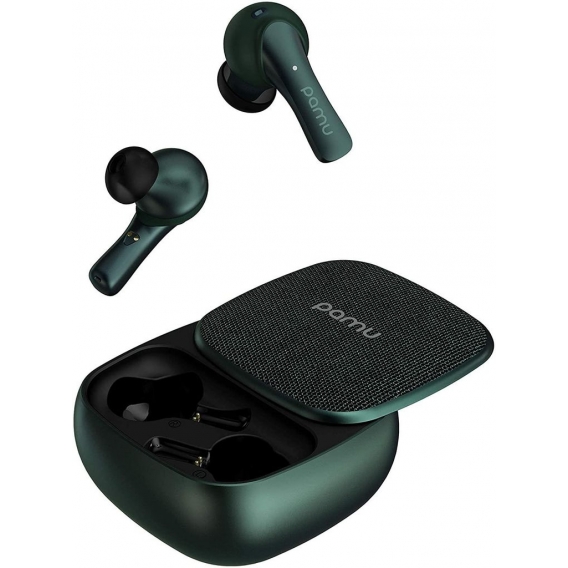 Padmate PaMU Slide TWS Earbuds Headset Kopfhörer grün - wie neu