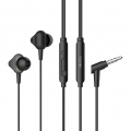 UiiSii H3 Kopfhörer Dual Dynamic Driver Ohrhörer In-Ear mit tiefer Bass HF-Set Premium Sound universell Klinke 3,5mm Schwarz