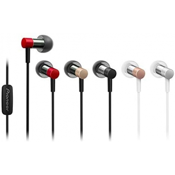 Pioneer 1500594 Hi-Res In-Ear Kopfhörer Silber