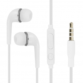 More about Verwicklungsfreie in-ear Kopfhörer Fernbedienung 3.5mm Klinkenstecker – Weiß