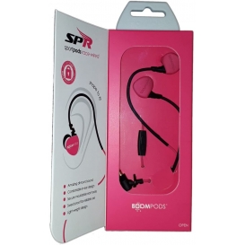 More about Boompods Sportpods Race Wired pink SPRWPIN