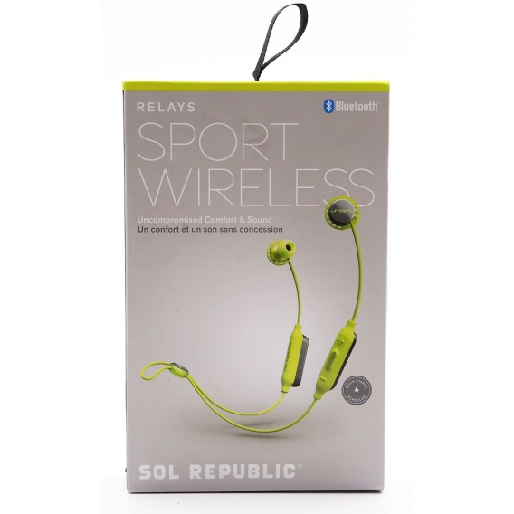 Sol Republic SOL-EP1170LM Relays Sport Wireless In-Ear Kopfhörer, Lime