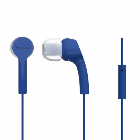 KOSS Kopfhörer KEB9i In Ear Mikrofon Blau