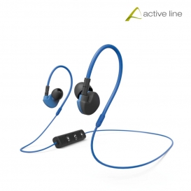 More about Hama In-Ear-Kopfhörer Active BT Schwarz/Blau Clip-On Sport Bluetooth Mikrofon