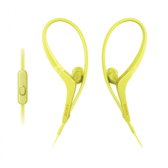 Sony MDRAS410APY Casque Avec fil Crochets auriculaires Sports Jaune