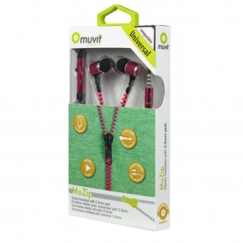 More about Muvit Zipper Micro In-Ear Headset Pink