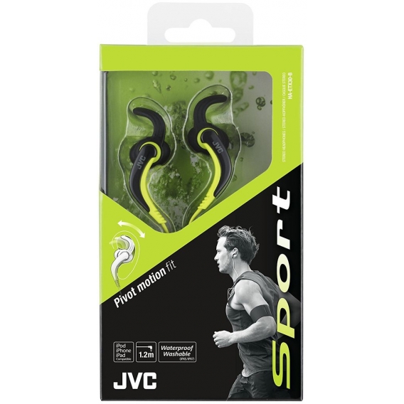 JVC HA-ETX30-B-E Sport In-Ear-Kopfhörer schwarz "wie neu"