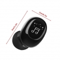 AcserGery Tragbarer drahtloser Mini-Stereo-Bluetooth-kompatibler Kopfhörer / In-Ear-Ohrhörer mit Mikrofon / für iPhone Xiaomi An