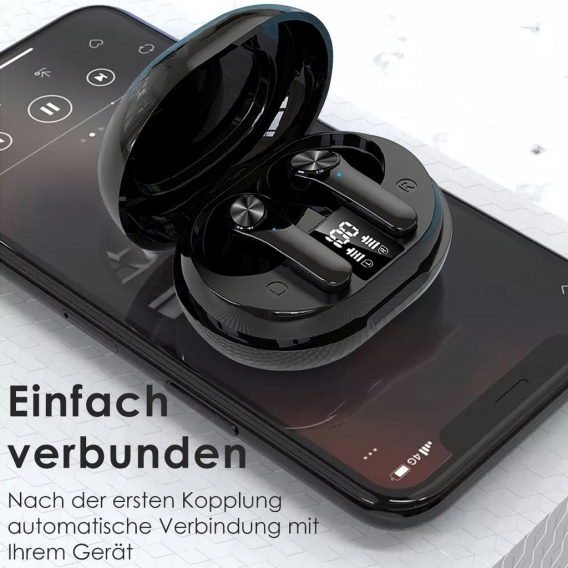 Kopfhörer Bluetooth Kabellos Earbuds für Samsung Galaxy S22 Plus Ultra InEar ANC