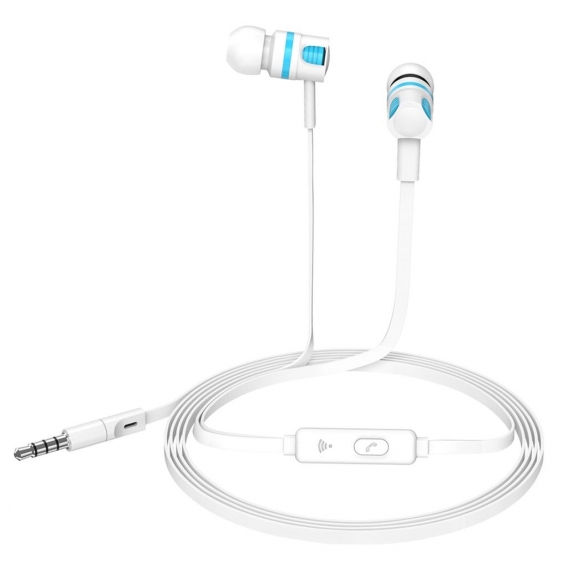 AcserGery PTM Kabelgebundene In-Ear-Ohrhörer Stereo Gaming Headset Kopfhörer mit Inline-Steuerung \u0026 Mikrofon für PSP iPhone