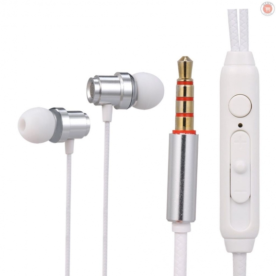 AcserGery In-Ear-Kopfhörer, kabelgebundenes Headset, kompatibel mit Smartphones, Tablets, Computern, MP3-Player für alle Geräte 