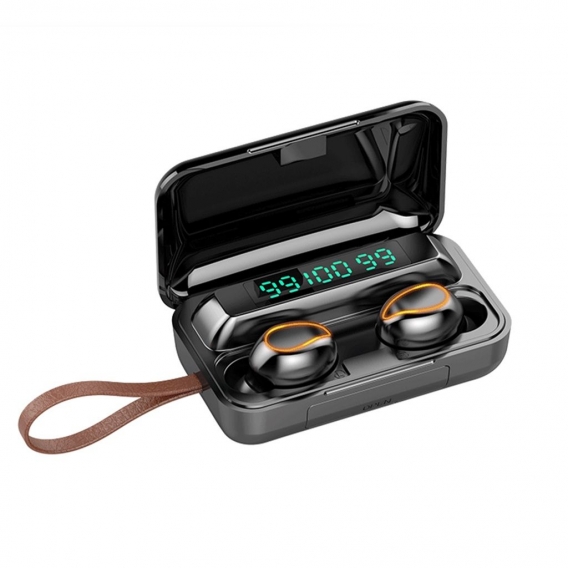 AcserGery F9-5 True Wireless Kopfhörer Bluetooth 5.0 Kopfhörer mit Mikrofon Sport Headsets Touch Control Musik Ohrhörer für Tele