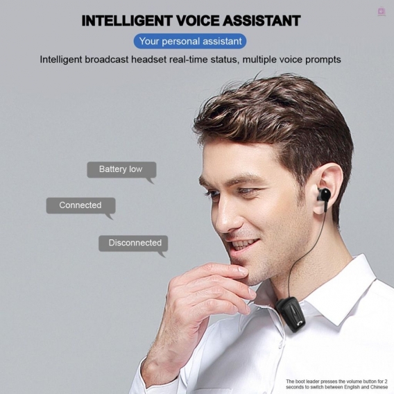 AcserGery F-V6 Kabelloser Bluetooth-Kopfhörer In-Ear-Headset Business-Kopfhörer Bluetooth 4.0 Wear Clip Freisprechen mit Mikrofo