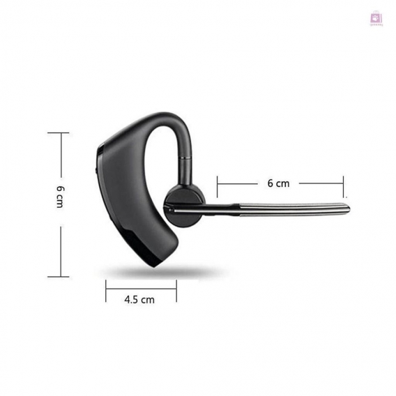 AcserGery V8 BT Wireless Kopfhörer Business Headset Freisprechanruf BT Kopfhörer Fahren Sport Ohrhörer mit Mikrofon 1St