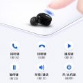 AcserGery X9 Mini Single Ear Bluetooth Headset / Mini Stereo Noise Cancelling Gaming Sport Headset / Bluetooth Headset Kompatibe