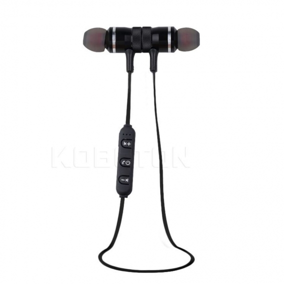 AcserGery Drahtloser Bluetooth-Kopfhörer-Nackenbügel-In-Ear-Stereo-Kopfhörer-Magnet-Kopfhörer