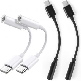 More about AcserGery USB-Typ-C-Kopfhöreranschluss-Audioadapter 4-teiliger Kopfhöreradapter für Telefon USB-Typ-C-Kopfhöreranschluss-Audioad