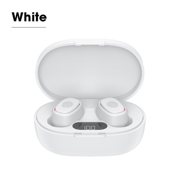 AcserGery Niye TWS Bluetooth-Kopfhörer True Wireless Bluetooth 5.0 Wireless Earbuds In-Ear-Kopfhörer mit LED-Batterieanzeige