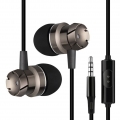 Pyzl 3,5 mm mit Mikrofon Super Bass Musik In-Ear-Stereo-Kopfhörer-Kopfhörer-Ohrhörer