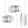 Pyzl 3,5 mm mit Mikrofon Super Bass Musik In-Ear-Stereo-Kopfhörer-Kopfhörer-Ohrhörer