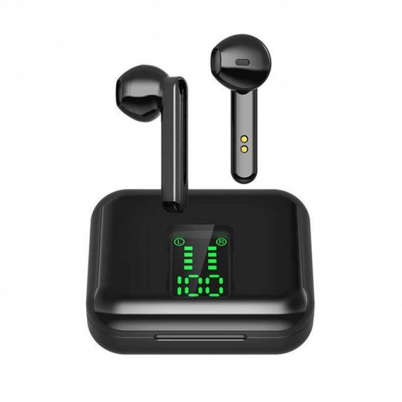 Pyzl Q5 TWS Bluetooth 5.0 Kabellose Kopfhörer Ohrhörer mit Ladebox / Kabelloser Kopfhörer 9D Stereo Sport Wasserdichte Ohrhörer 