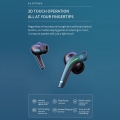 Pyzl MD168 Gaming-Kopfhörer, kabelloses Bluetooth 5.1 True Stereo Bass TWS In-Ear-Gamer-Ohrhörer mit Geräuschunterdrückung, 60 m