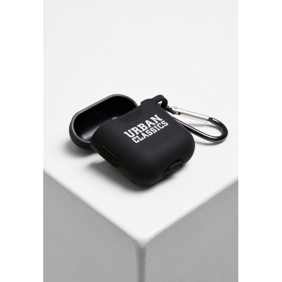 Urban Classics Logo Earphone Case Black