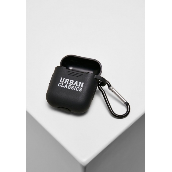 Urban Classics Logo Earphone Case Black