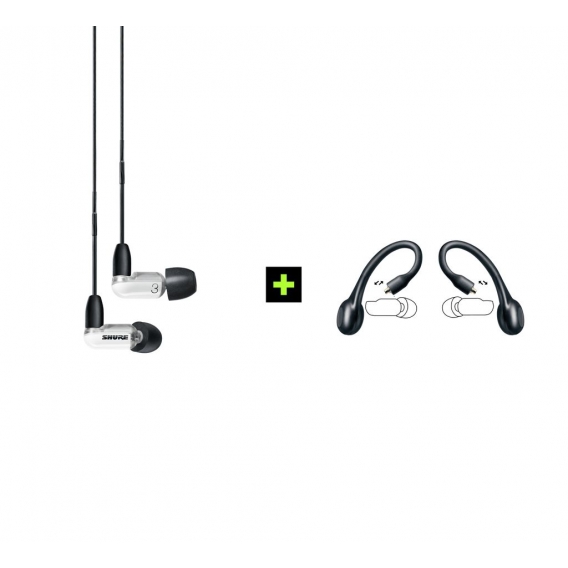 Shure Earphones SE31BAWUNI-EFS + RMCE-TW1 Bluetooth Weiß