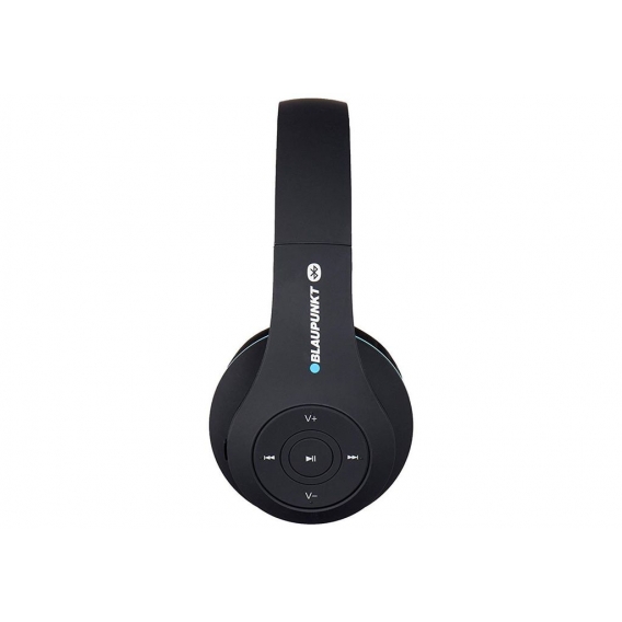 BLAUPUNKT HPB 20 Kabelloser Bluetooth 4.2 Stereo-Kopfhörer mit Freisprecheinrichtung/NFC/weiche On-Ear Ohrpolster/Integrierter L