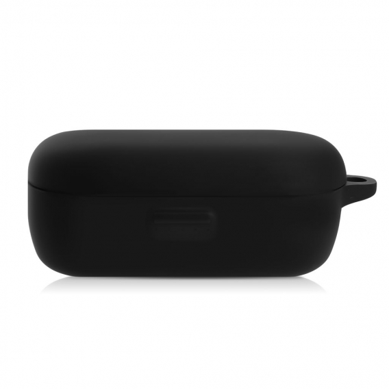 kwmobile Schutzhülle kompatibel mit Bose QuietComfort Earbuds - Hülle Kopfhörer - Silikon Case Cover Schwarz