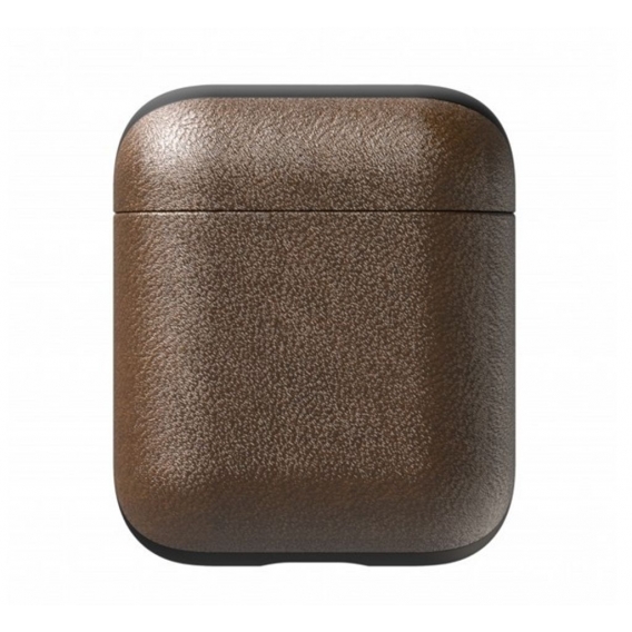 Nomad Airpod Case Leather - Rustic Brown