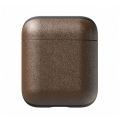 Nomad Airpod Case Leather - Rustic Brown