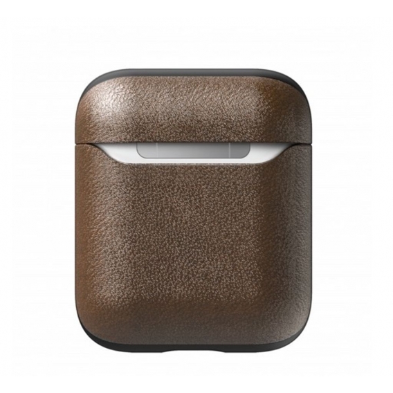 Nomad Airpod Case Leather - Rustic Brown