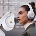 Ersatz Ohrpolster für Beats Solo 2 & Solo 3 Kabellose On-Ear Kopfhörer mit Weiches Proteinleder(White)